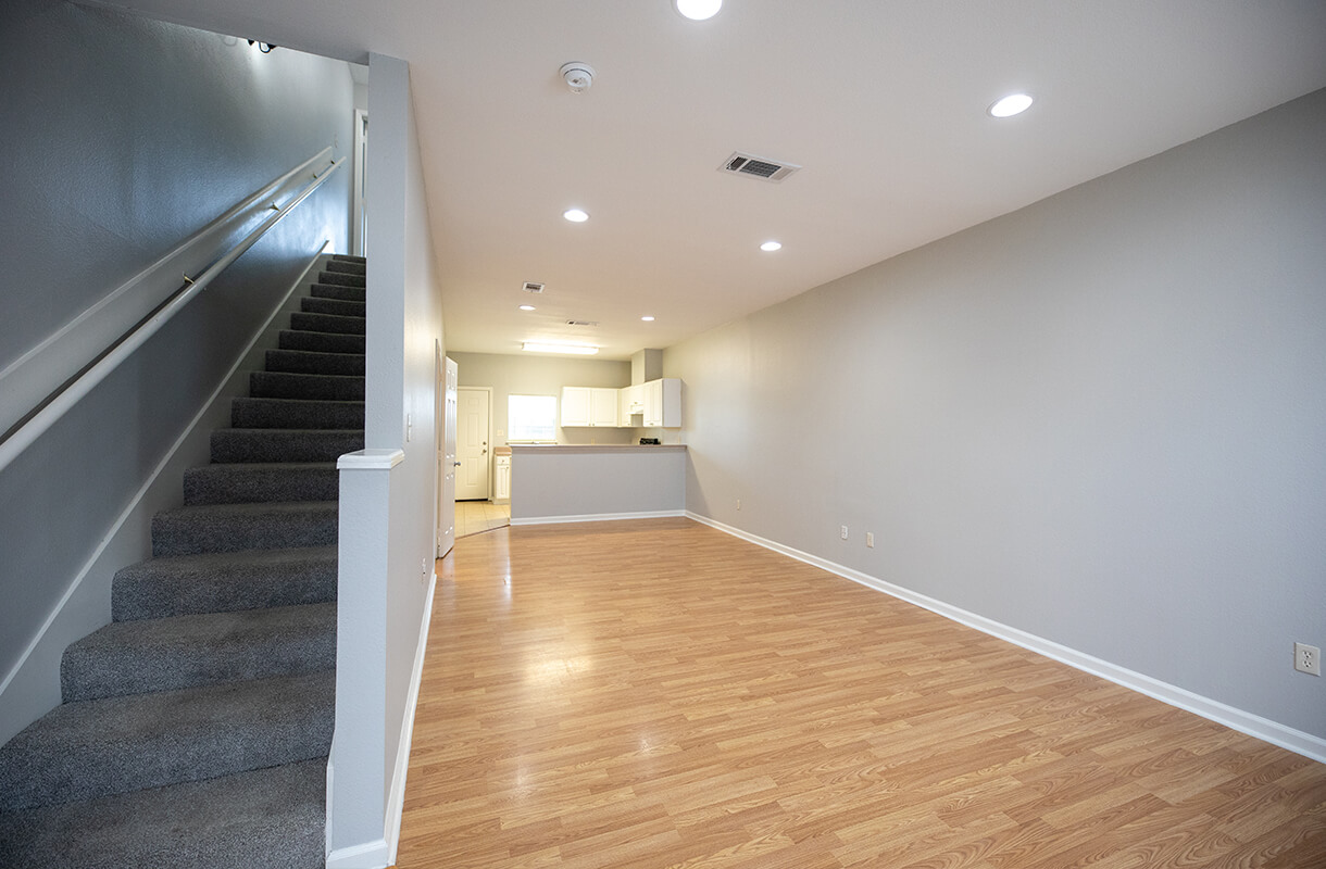 4439-BROWN-STREET-living-kitchen-stairs